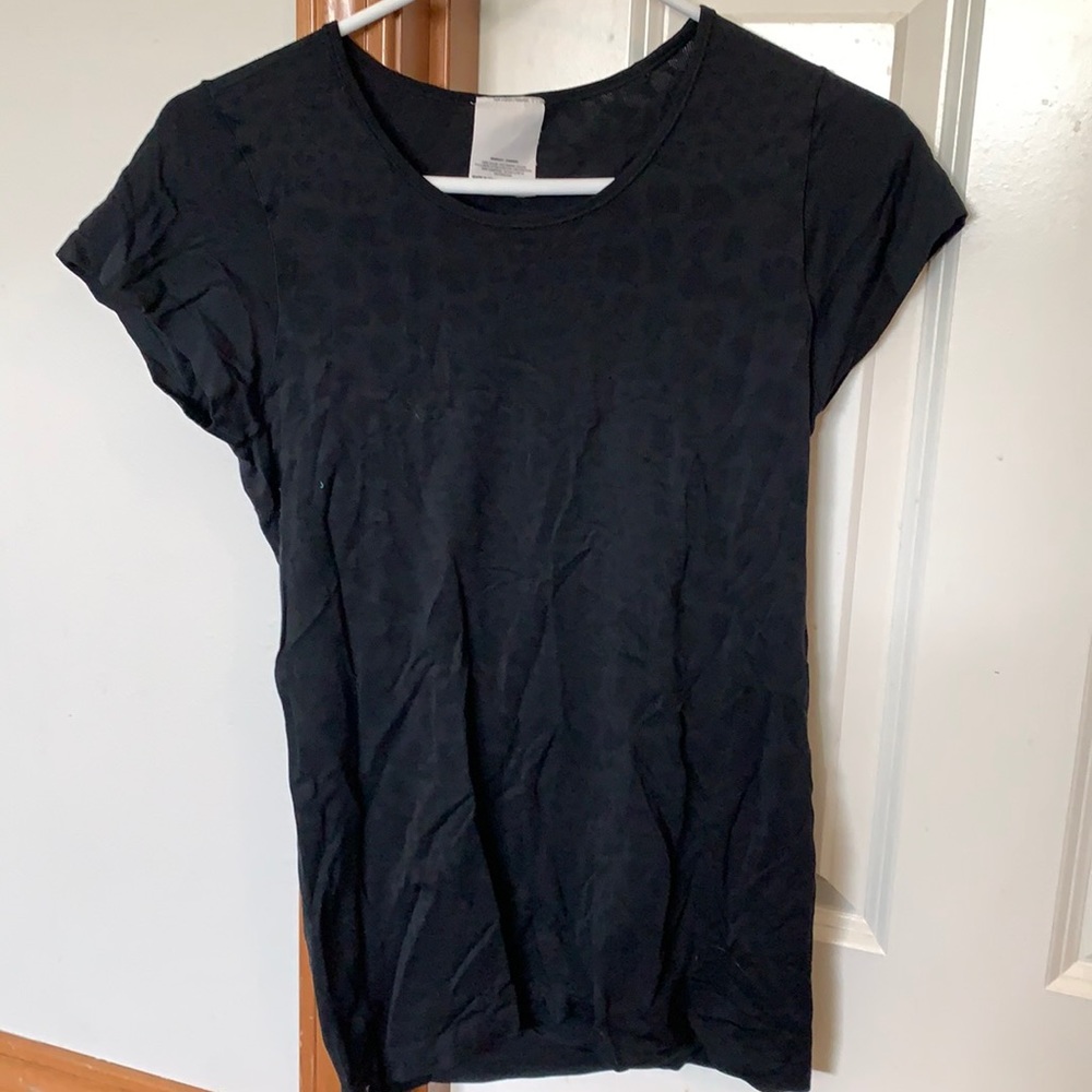 Black Nike workout t shirt